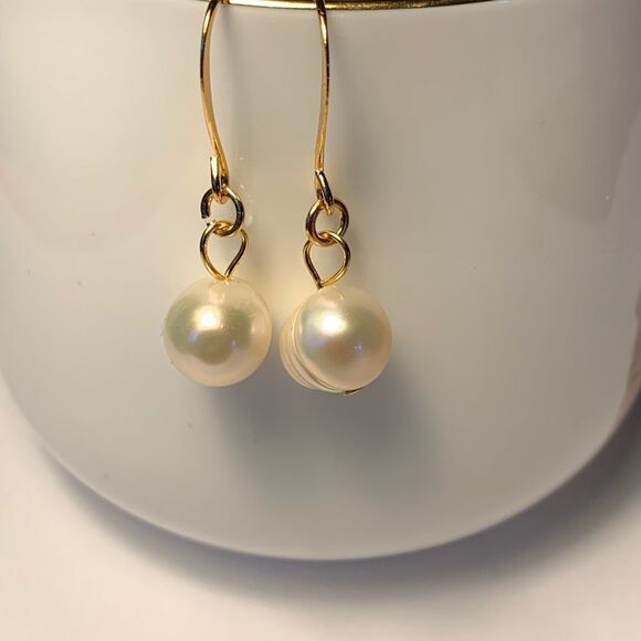 Handmade Pearl Earrings - Picture 11 of 14